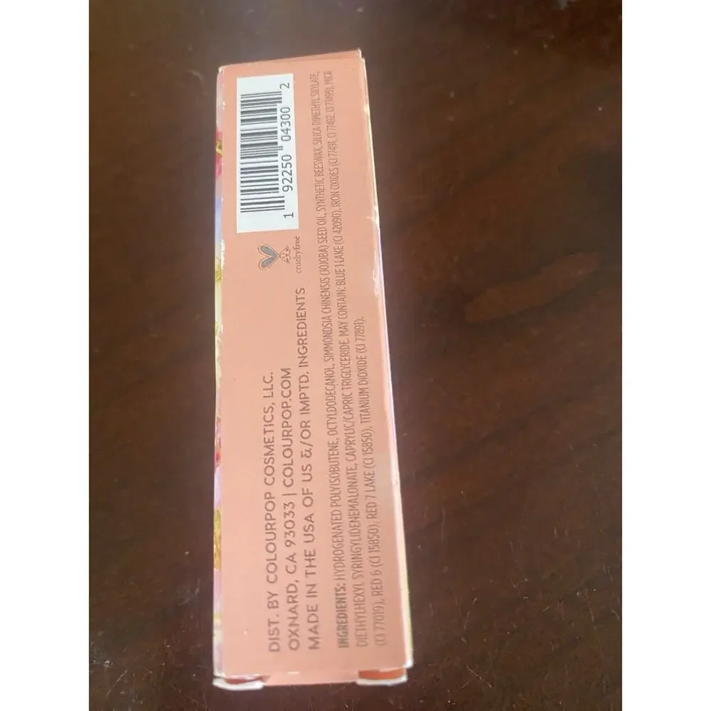 Colourpop Cosmetics ~ So Glassy Lip Gloss ~ Shade Spring Fever